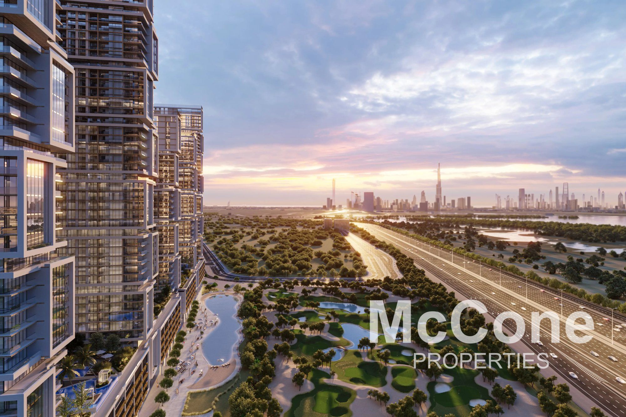High Floor | Golf & Burj View | Type C