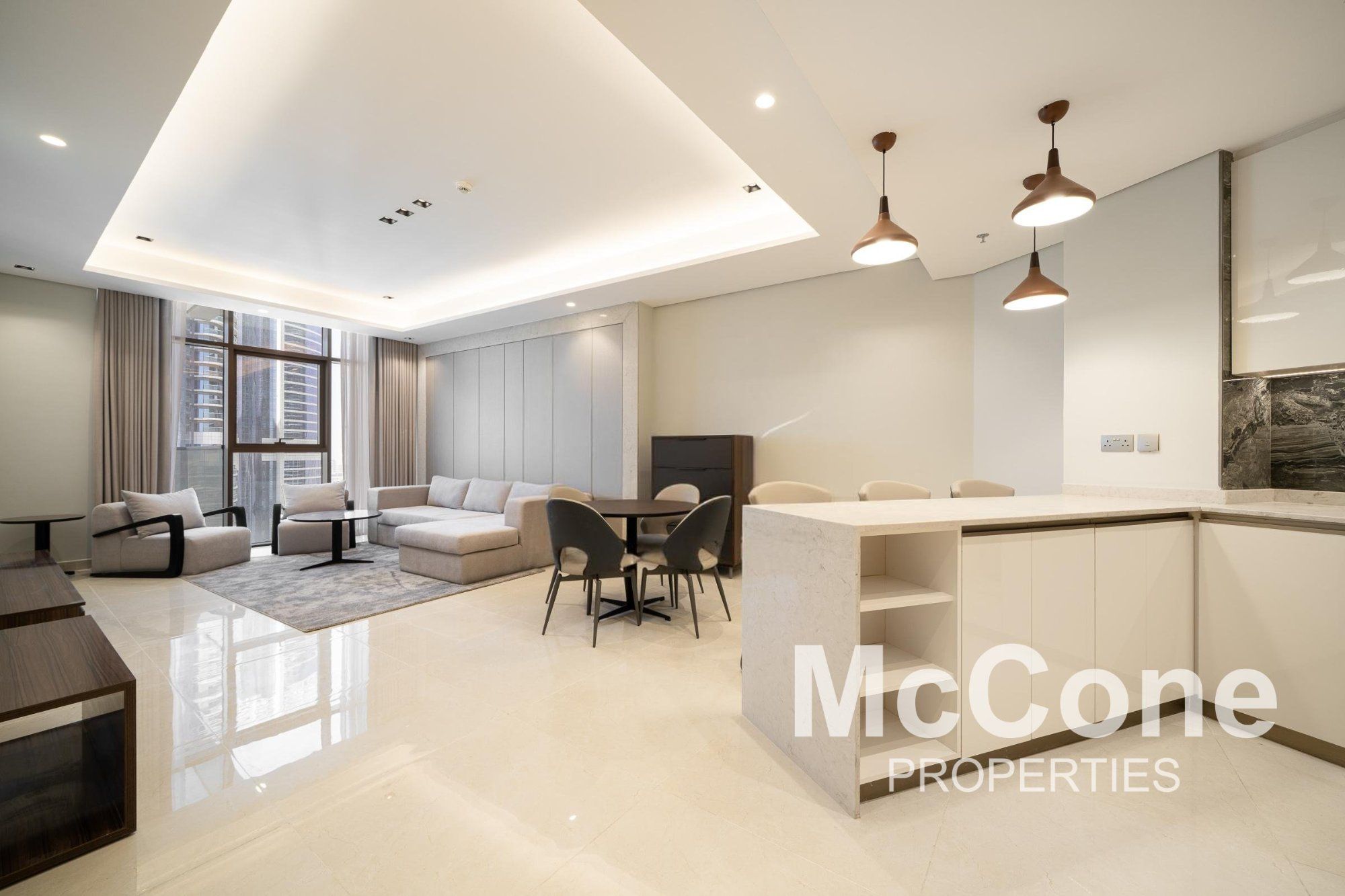 Bright and Spacious | Furnished 3BR | High Floor