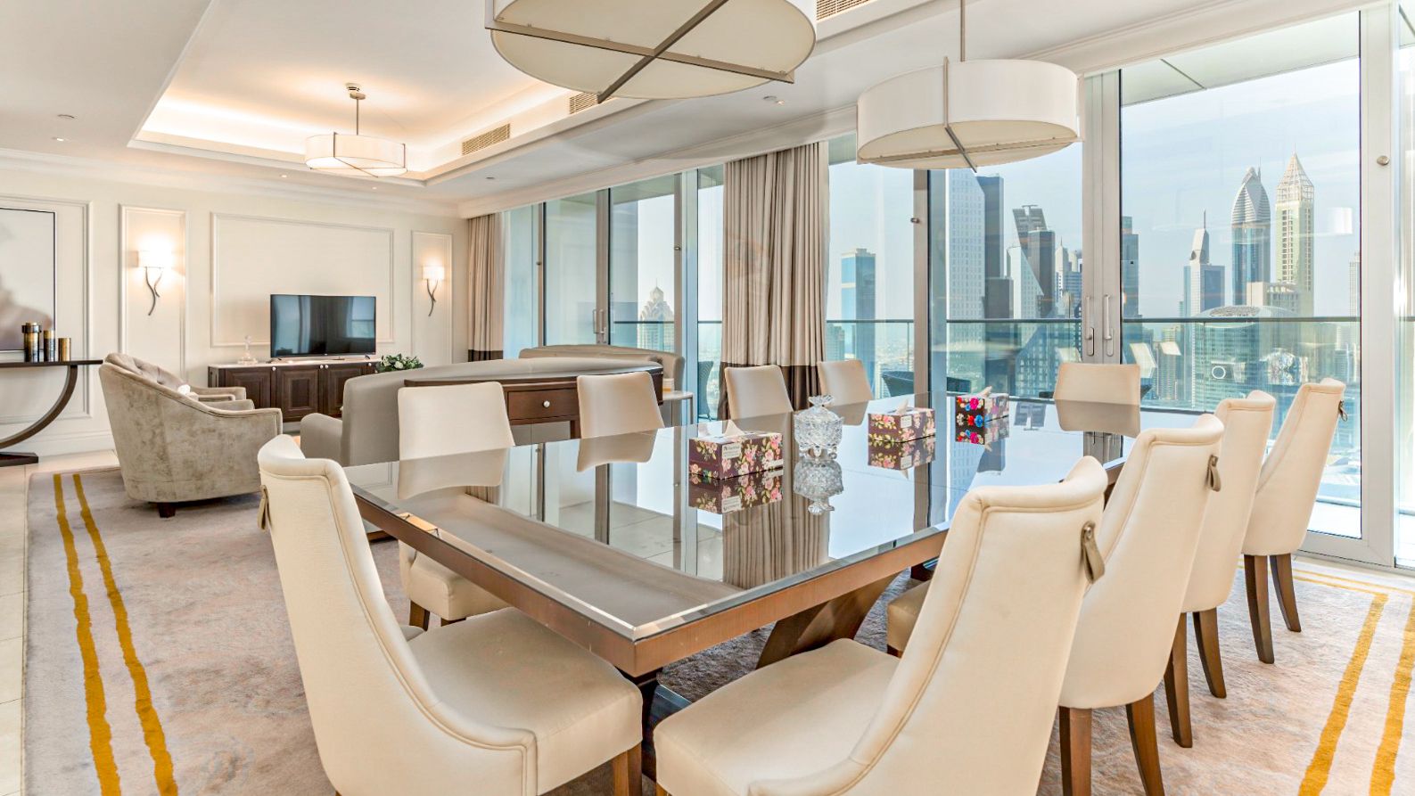 Luxury apartment in Downtown with modern interior