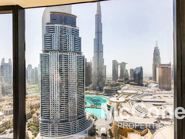 Spacious | Burj and Fountain Views | High Floor