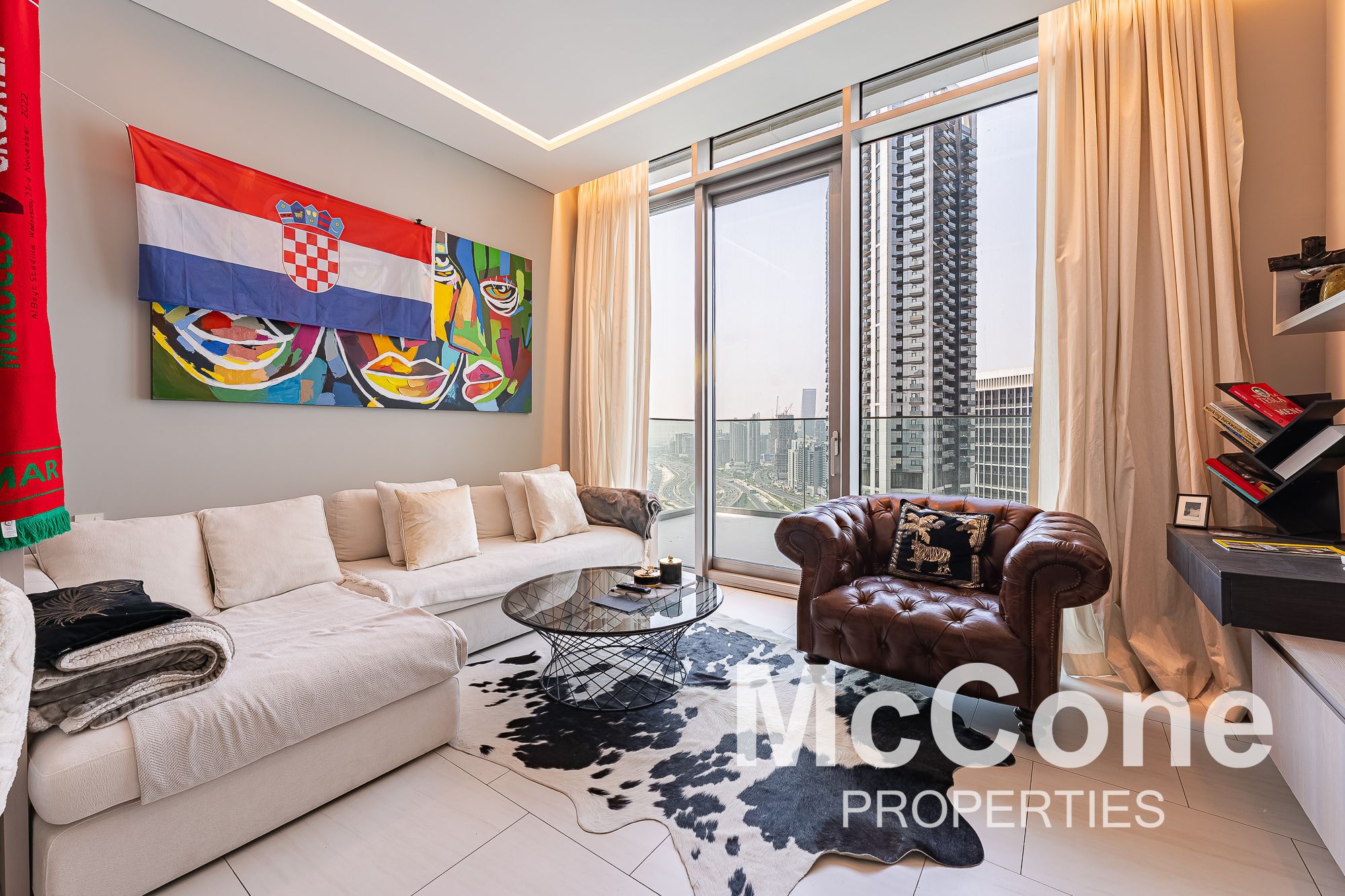 Burj View | Custom Interior | Spacious Duplex