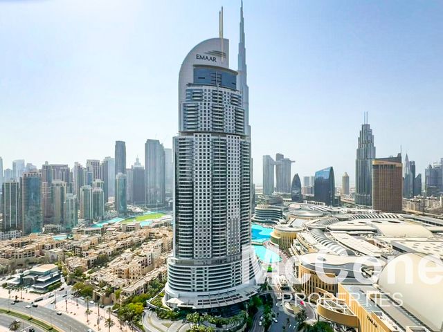 Corner unit | Dewa included | Partial Burj Views