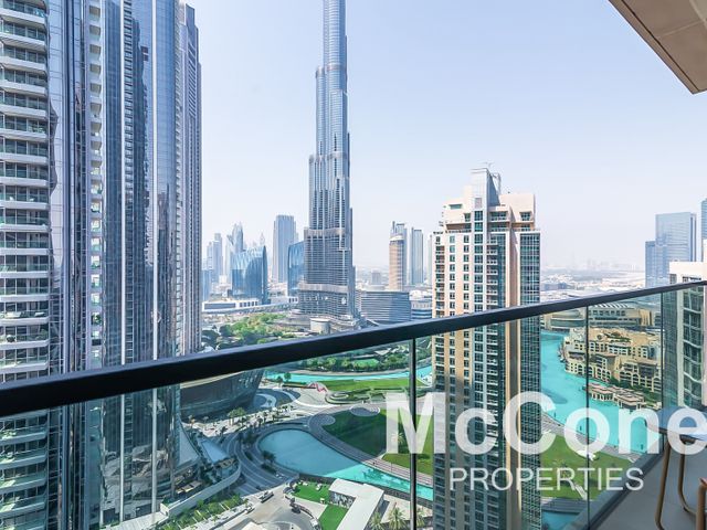 High Floor | Burj and Fountain Views